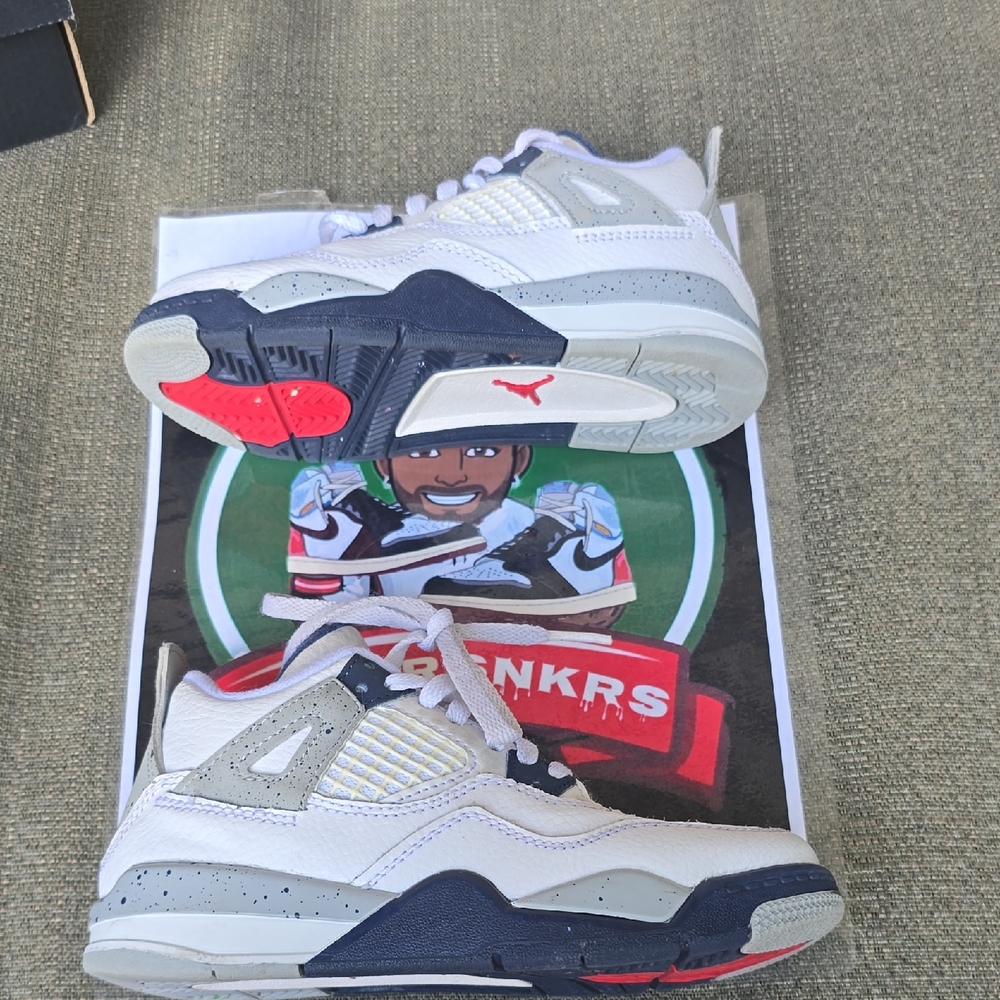Nike Kids Sneakers White and Gray